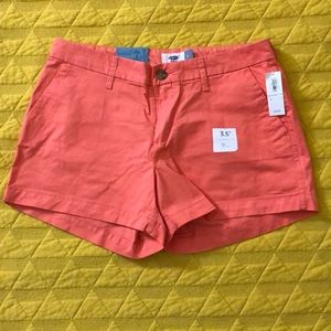 NWT OLD NAVY PINK SHORTS SIZE 4